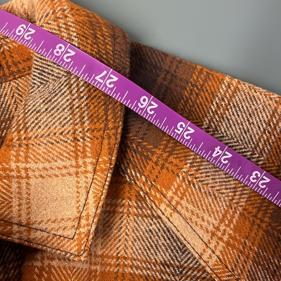 NEW Madewell Flannel Crop Shirt-Jacket in Plaid!!! - Picture 7 of 7
